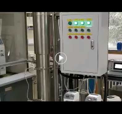 臭氧+UV光催化氧化裝置測試 
